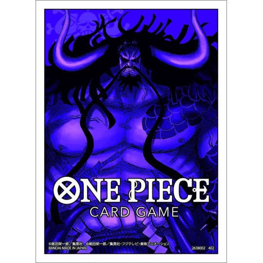 BANDAI - ONE PIECE Card Game - Official Sleeve 1 - Kaidou