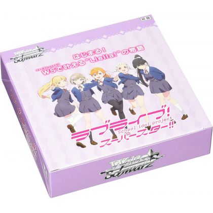 Bushiroad - Booster Weiß Schwarz :Love Live! Super Star! SCATOLA】