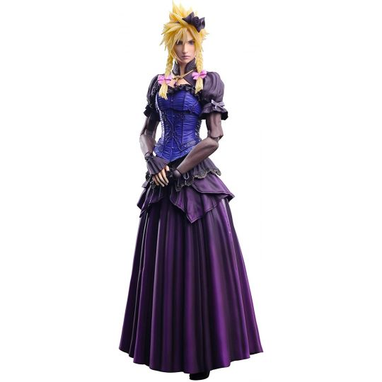 SQUARE ENIX - Final Fantasy VII REMAKE Play Arts Kai - Cloud Strife - Vestito Ver.- Figura