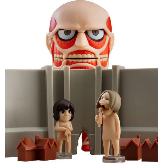 GOOD SMILE COMPANY Nendoroid - Attack on Titan (Shingeki no Kyojin) - Colossal Titan Renewal Set Figure