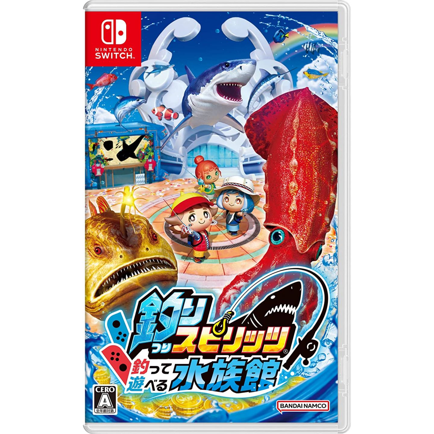 BANDAI NAMCO GAMES - Ace Angler: Fishing Spirits (Tsuri Spirits Tsutte  Asoberu Suizokukan) for Nintendo Switch