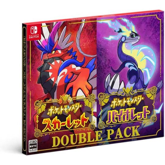 NINTENDO - Pokemon Scarlet & Violet Double Pack for Nintendo Switch