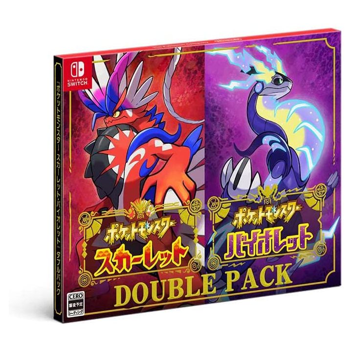 NINTENDO - Pokemon Scarlet & Violet Double Pack for Nintendo Switch