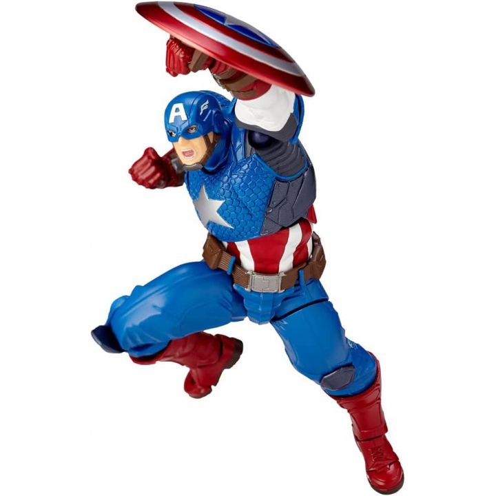 KAIYODO - Figurecomplex Amazing Yamaguchi Series No.007 - Captain America Figure