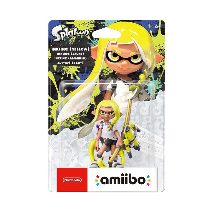 Amiibo NINTENDO - Inkling giallo (Splatoon)