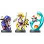 NINTENDO Amiibo - Set triple Octoling azul/Inkling amarillo/Smallfry (Splatoon)