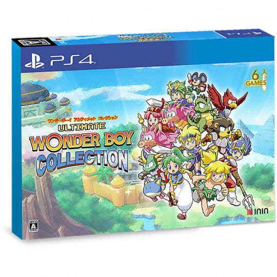 ININ Games - Ultimate Wonder Boy Collection (Special Pack Limited Edition) for Sony Playstation PS4