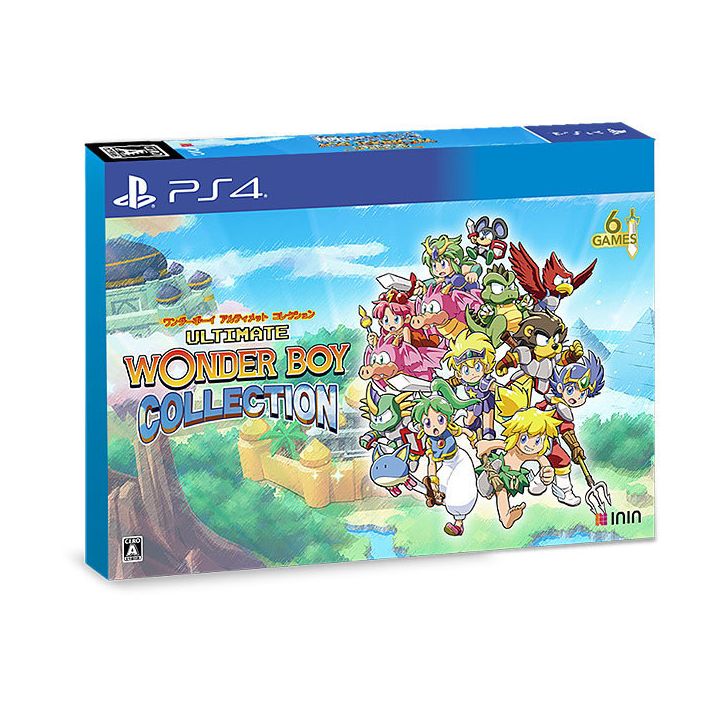 ININ Games - Ultimate Wonder Boy Collection (Special Pack Limited Edition) for Sony Playstation PS4