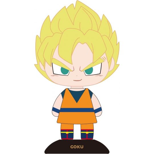 PLEX Yurayura Head - Dragon Ball Z - Son Goku (Super Saiyan) Figure