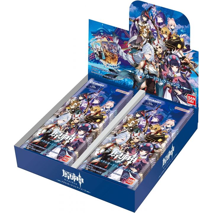 BANDAI - Genshin Metal Card Collection 2 (Box)