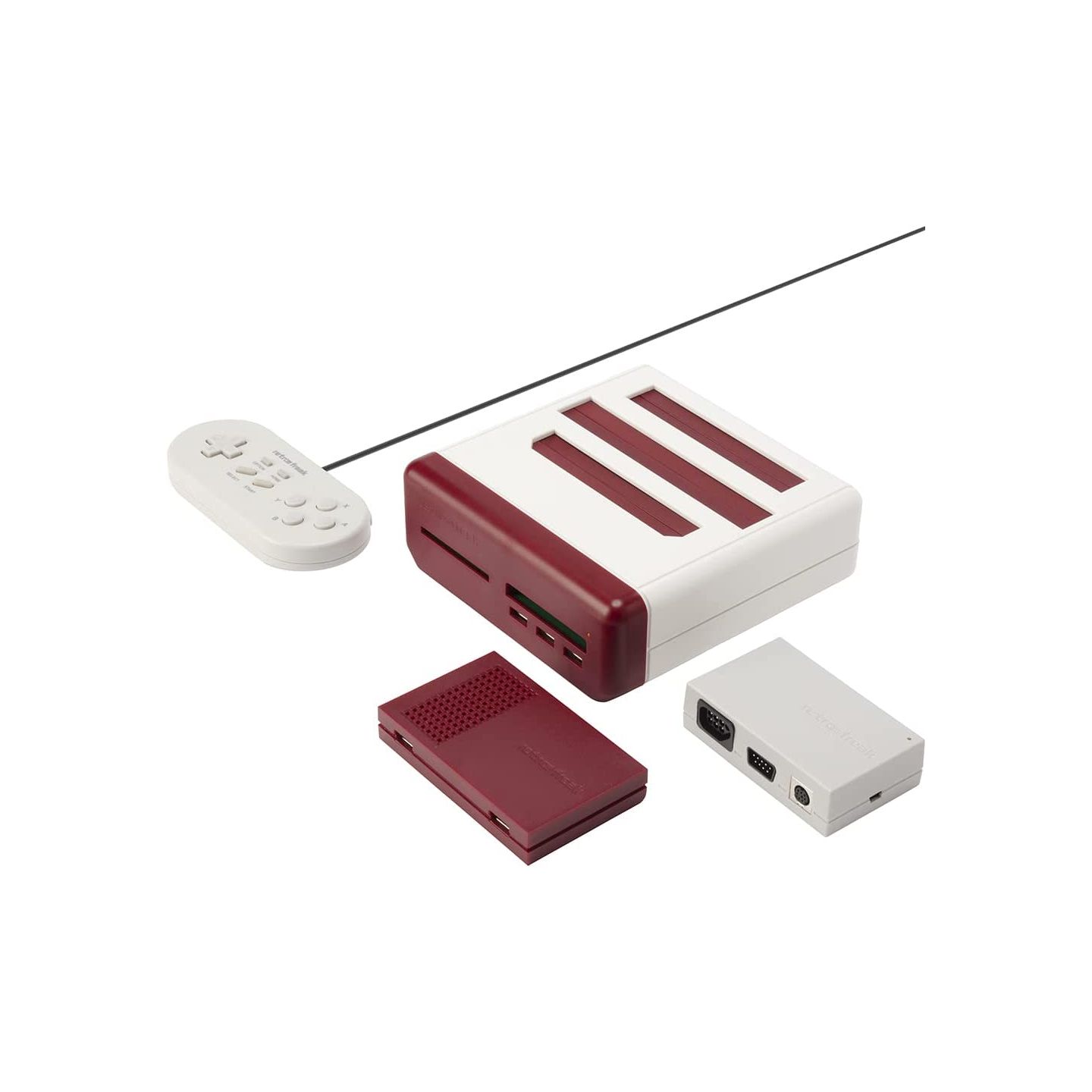 Cybergadget Retro Freak (Controller Adapter Set) Red x White Famicom color  limited edition