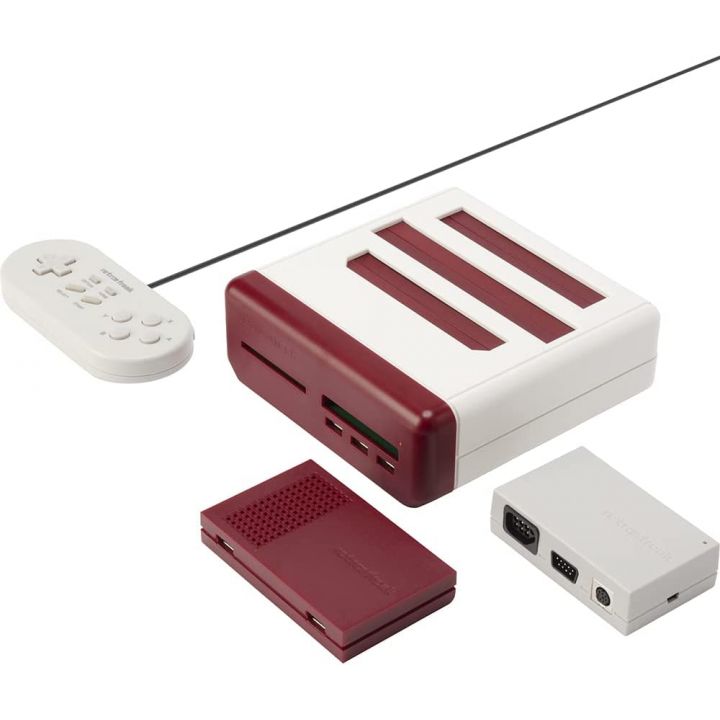 Cybergadget Retro Freak  (Controller Adapter Set) Red x White  Famicom color limited edition