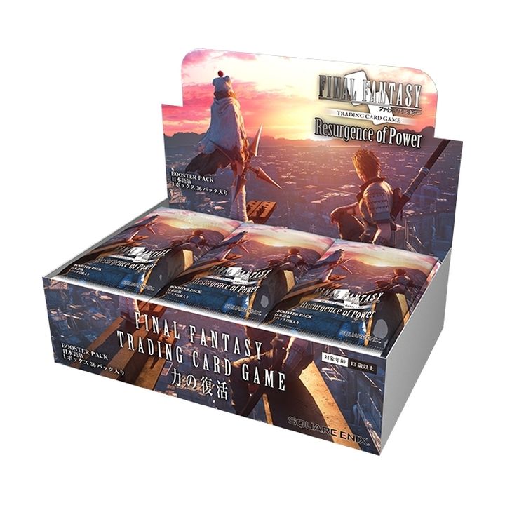 Hobby Japan Final Fantasy Trading Card Game Booster Pack Revival of Power Édition Japonaise BOX Jeu de Cartes à Collectionner