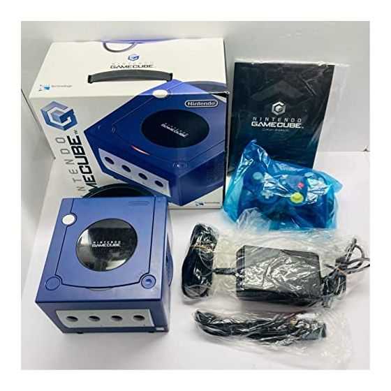 NINTENDO GameCube Blue (box included)