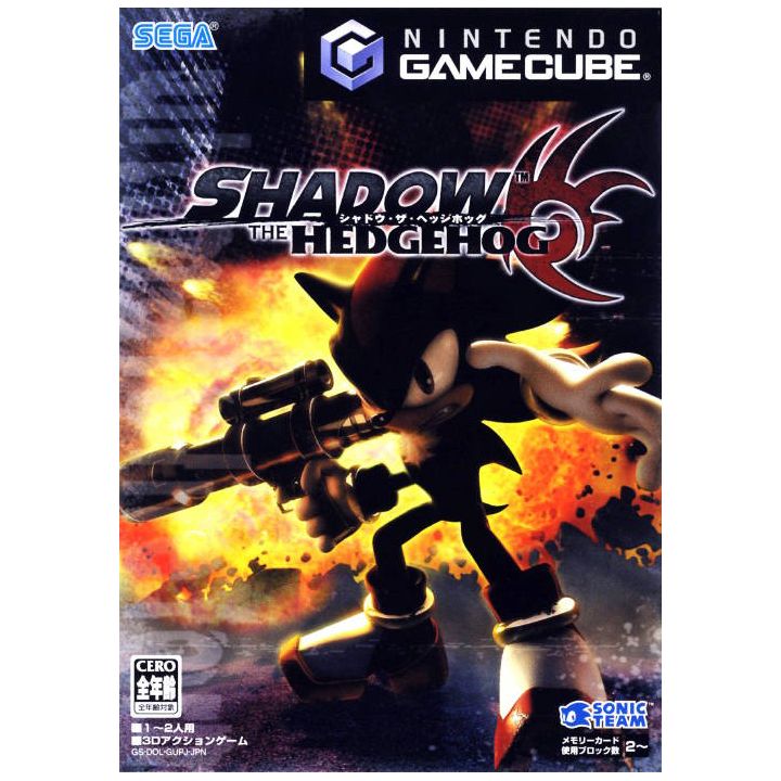Sega - Shadow the Hedgehog pour NINTENDO GameCube