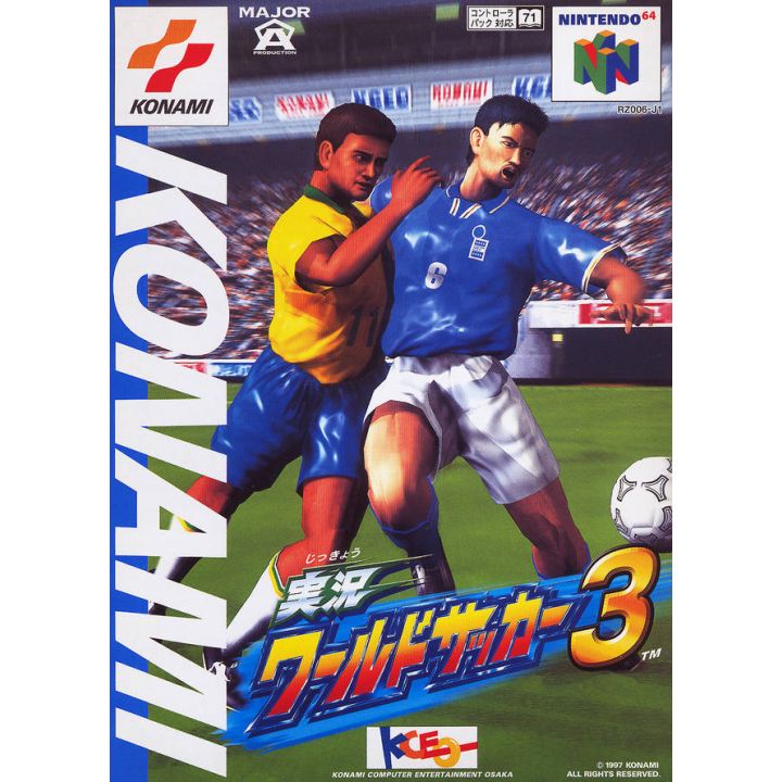 Konami - Live World Soccer 3 pour Nintendo 64