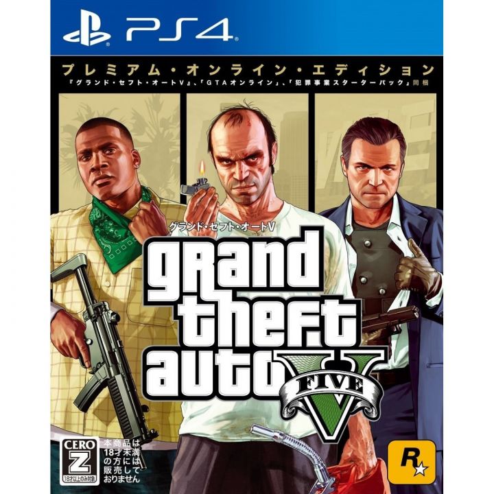 Rockstar GamesRockstar Games  Grand Theft Auto Ⅴ Premium Online Edition SONY PS4 PLAYSTATION 4