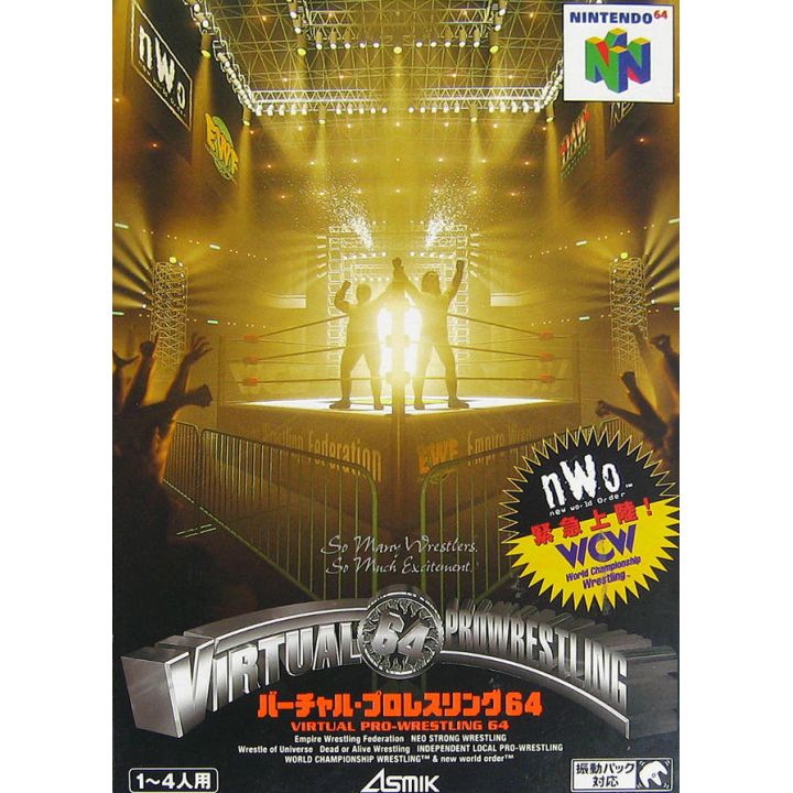 Asmik Ace - Virtual Pro Wrestling 64 pour Nintendo 64