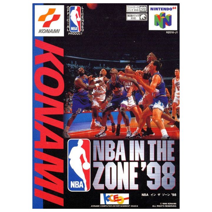 Konami - NBA in the Zone '98 for Nintendo 64