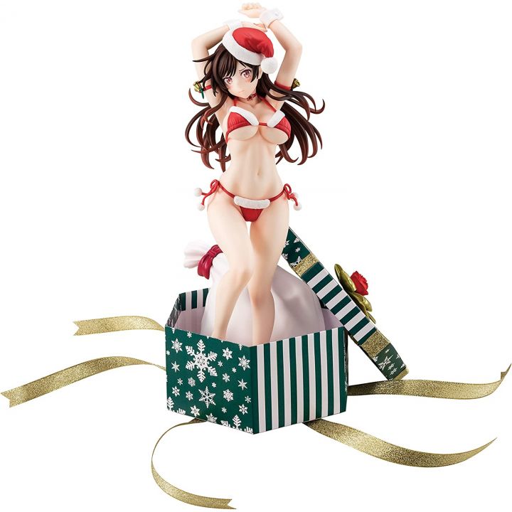 Hakoiri Musume - Rent-A-Girlfriend - Mizuhara Chizuru Santa Bikini de Fuwamoko Figure 2nd Xmas