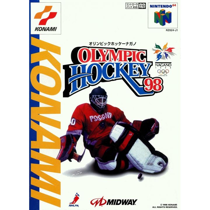Konami - Olympic Hockey Nagano 98 for Nintendo 64