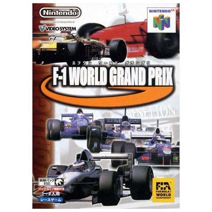 Video Systems - F-1 World Grand Prix pour Nintendo 64