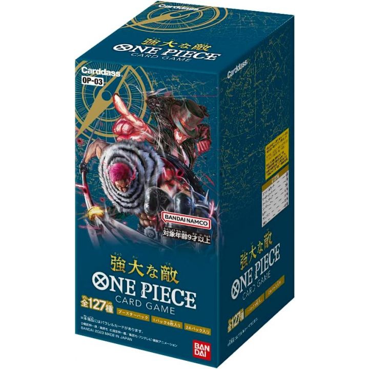 BANDAI - ONE PIECE Card Game Cardass Romance dawn Strong Enemy OP-03