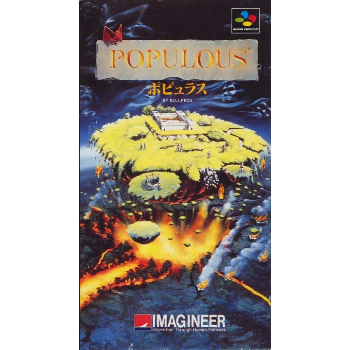 Imagineer - Populous for Nintendo Super Famicom