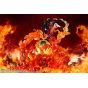 Bandai - Figuarts Zero (Extra Battle Spectacle) "One Piece" Monkey D. Luffy -Red Roc-