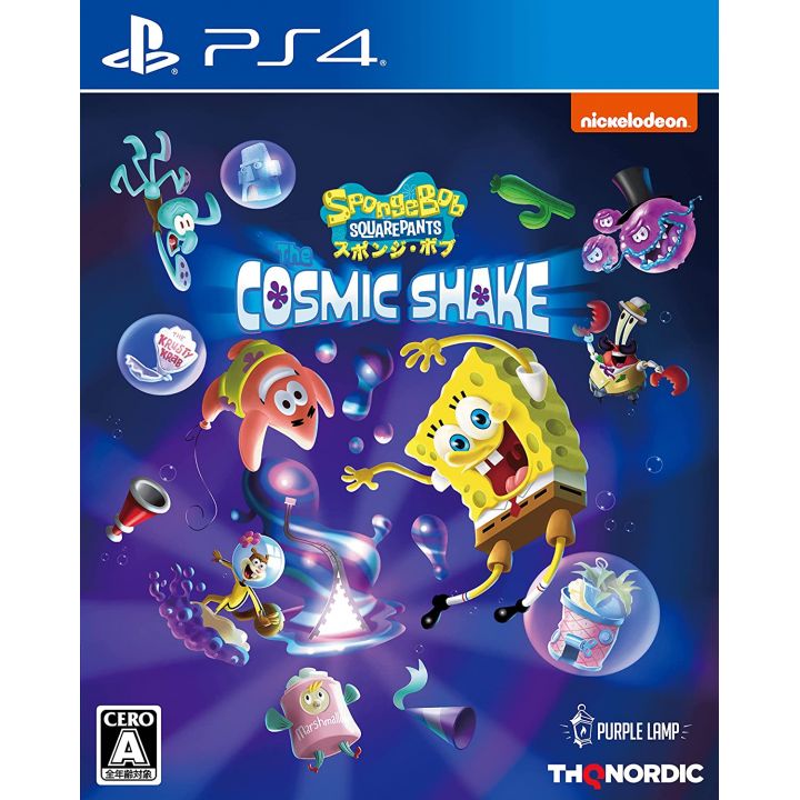 The Shake Sony Playstation SpongeBob Cosmic 4 SquarePants: |