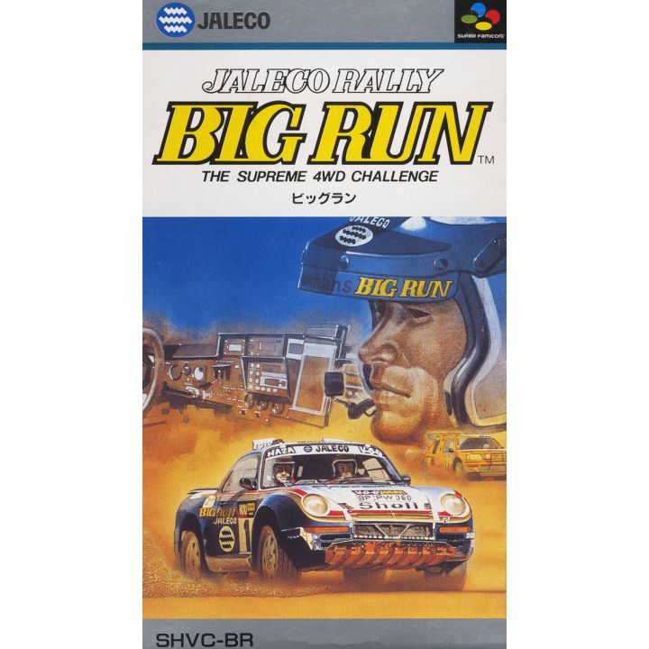 Jaleco - Jaleco Rally Big Run: The Supreme 4WD Challenge for Nintendo Super Famicom