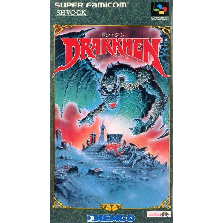 Kemco - Drakkhen for Nintendo Super Famicom