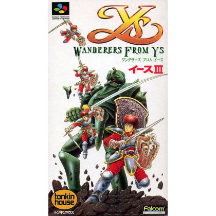 Tonkin House - Ys III: Wanderers From Ys pour Nintendo Super Famicom