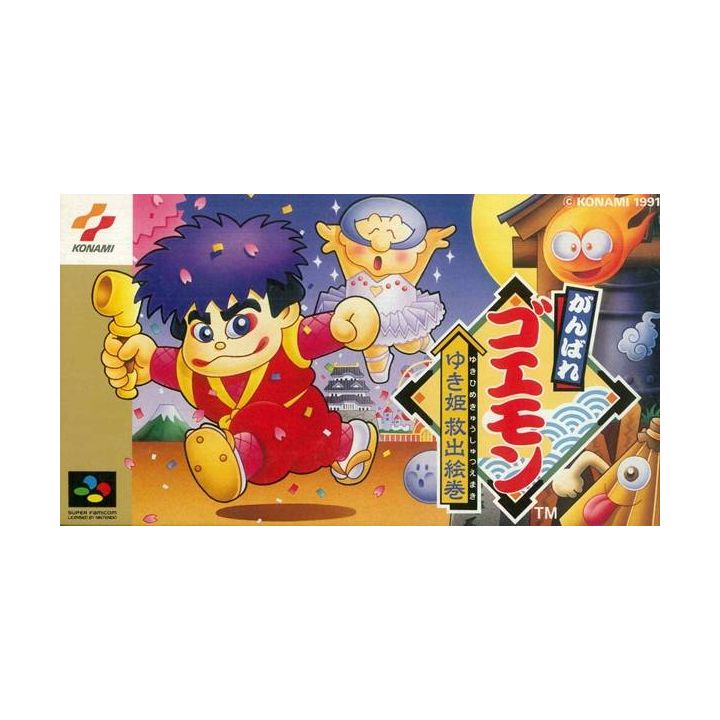 Konami - Ganbare Goemon: Yukihime Kyushutsu Emaki per Nintendo Super Famicom