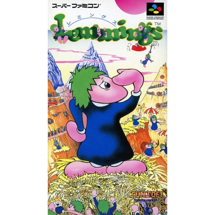 Sunsoft - Lemmings per Nintendo Super Famicom