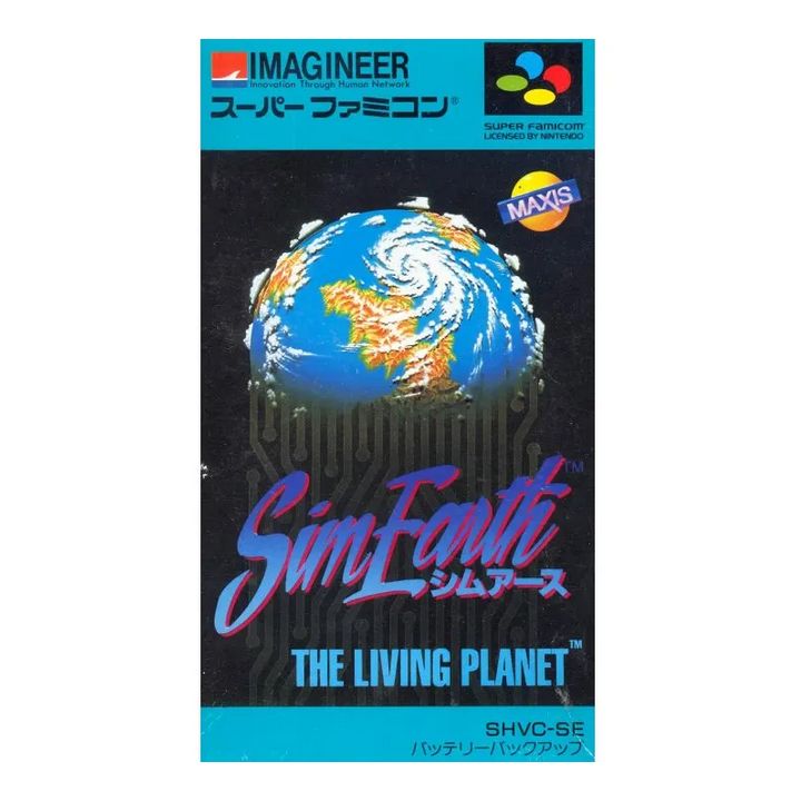 Imagineer - SimEarth: The Living Planet pour Nintendo Super Famicom