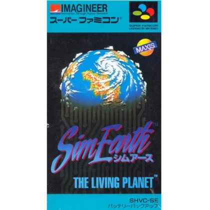 Imagineer - SimEarth: The Living Planet pour Nintendo Super Famicom