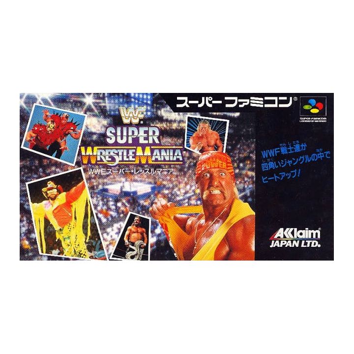 Acclaim - WWF Super WrestleMania for Nintendo Super Famicom