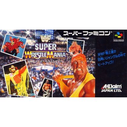 Acclaim - WWF Super WrestleMania for Nintendo Super Famicom
