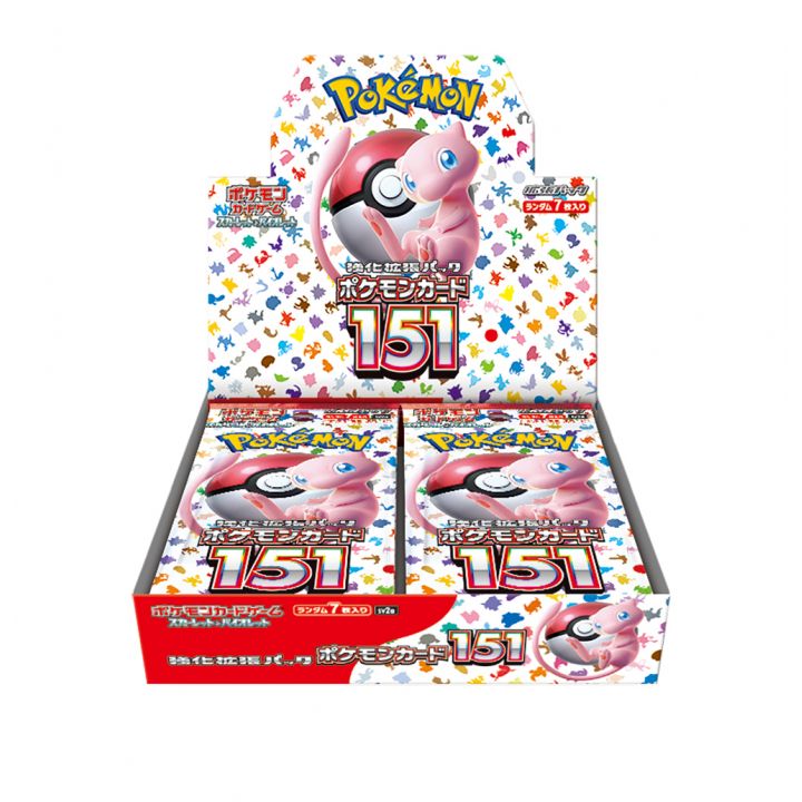 Pokemon Card Game Scarlet & Violet 151 Box | Japanzon.com