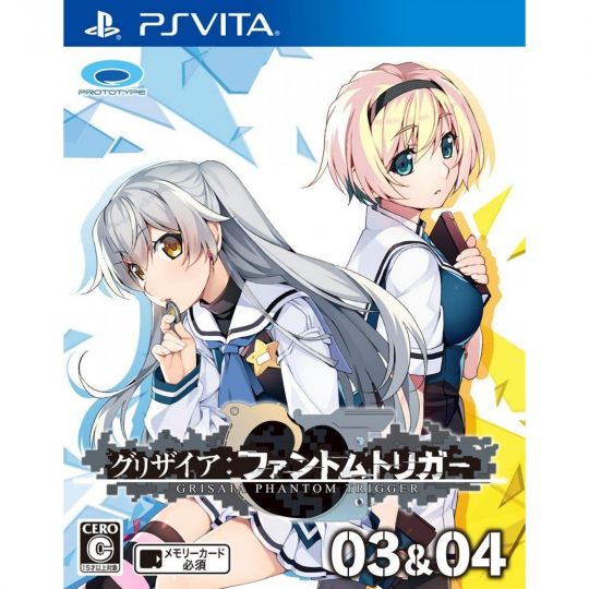 Prototype Grisaia Phantom Trigger 03 & 04 PS Vita SONY Playstation