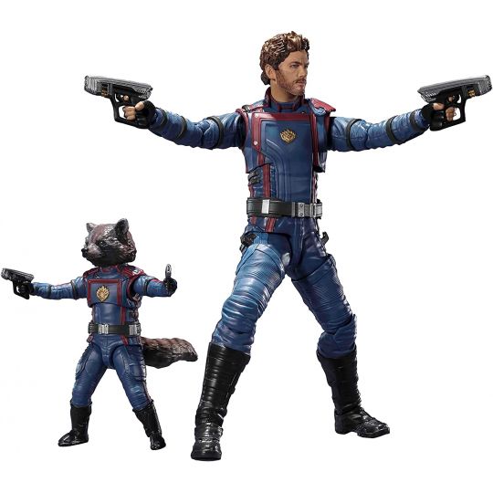 Bandai - S.H.Figuarts "Guardians of the Galaxy Vol. 3" Star-Lord & Rocket Raccoon