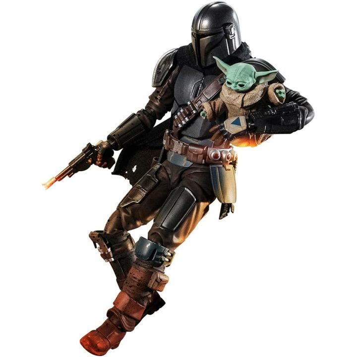 Bandai - S.H.Figuarts "Star Wars: The Mandalorian" Mandalorian & Grogu