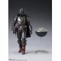 Bandai - S.H.Figuarts "Star Wars: The Mandalorian" Mandalorian & Grogu