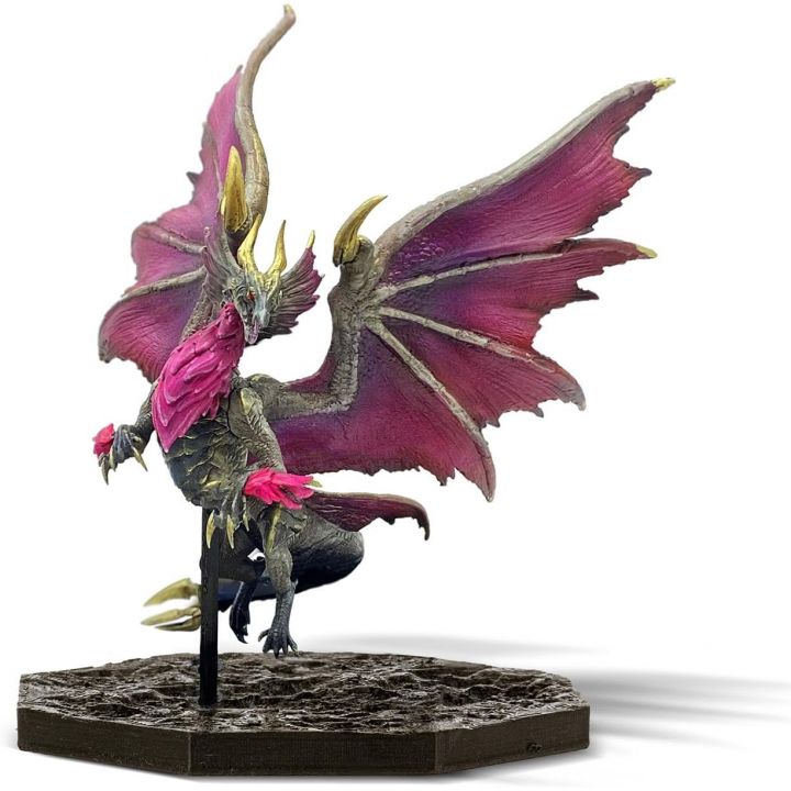 Capcom - Figure Builder Cube "Monster Hunter" Silver Duke Dragon Malzeno