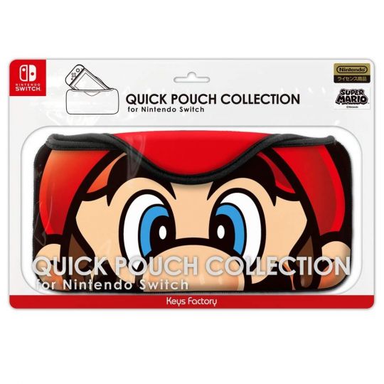 Keys Factory Quick Pouch Collection For NIntendo Switch Super Mario series