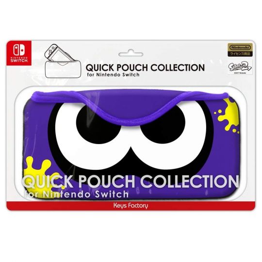 Keys Factory Quick Pouch Collection For NIntendo Switch Splatoon  2  series