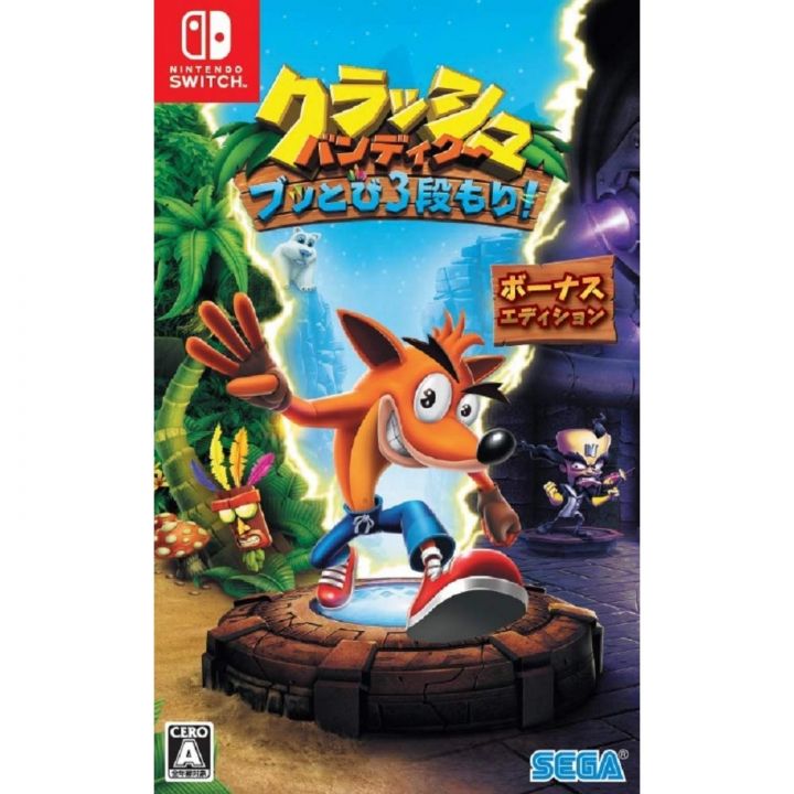 Sega Crash Bandicoot Buttobi San-dan Mori (Bonus Edition) NINTENDO SWITCH