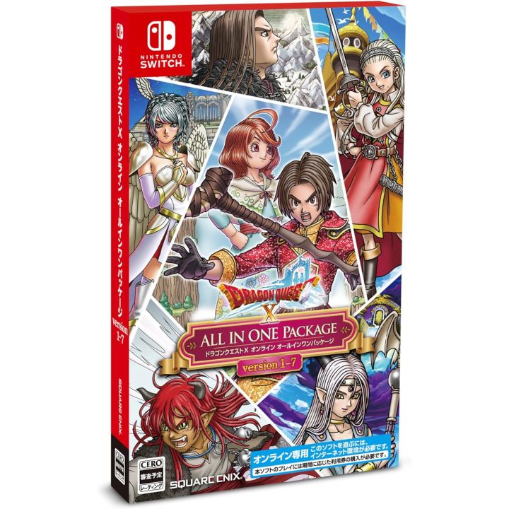 Square Enix Dragon Quest X Online All-In-One Package Version 1-7 NIntendo Switch