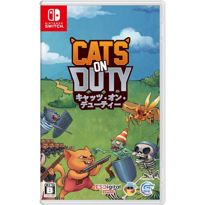 Fuente del juego Cats on Duty Switch